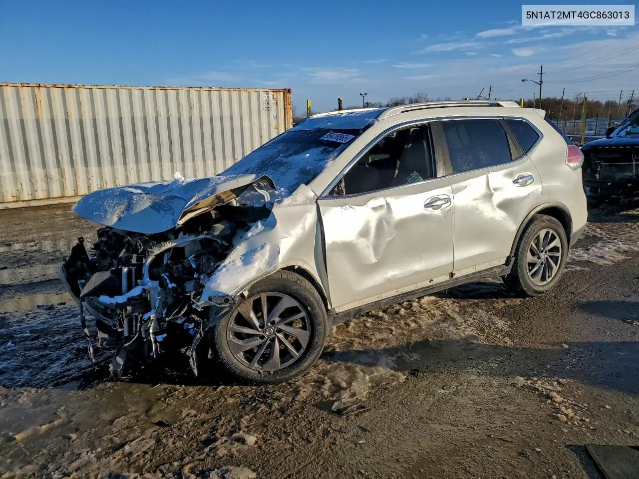 5N1AT2MT4GC863013 2016 Nissan Rogue S