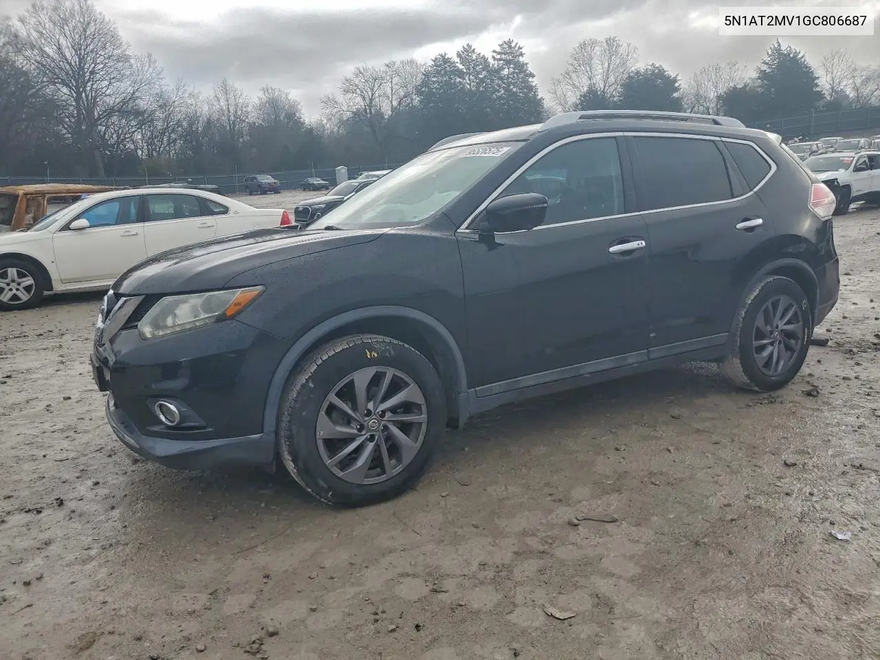 5N1AT2MV1GC806687 2016 Nissan Rogue S