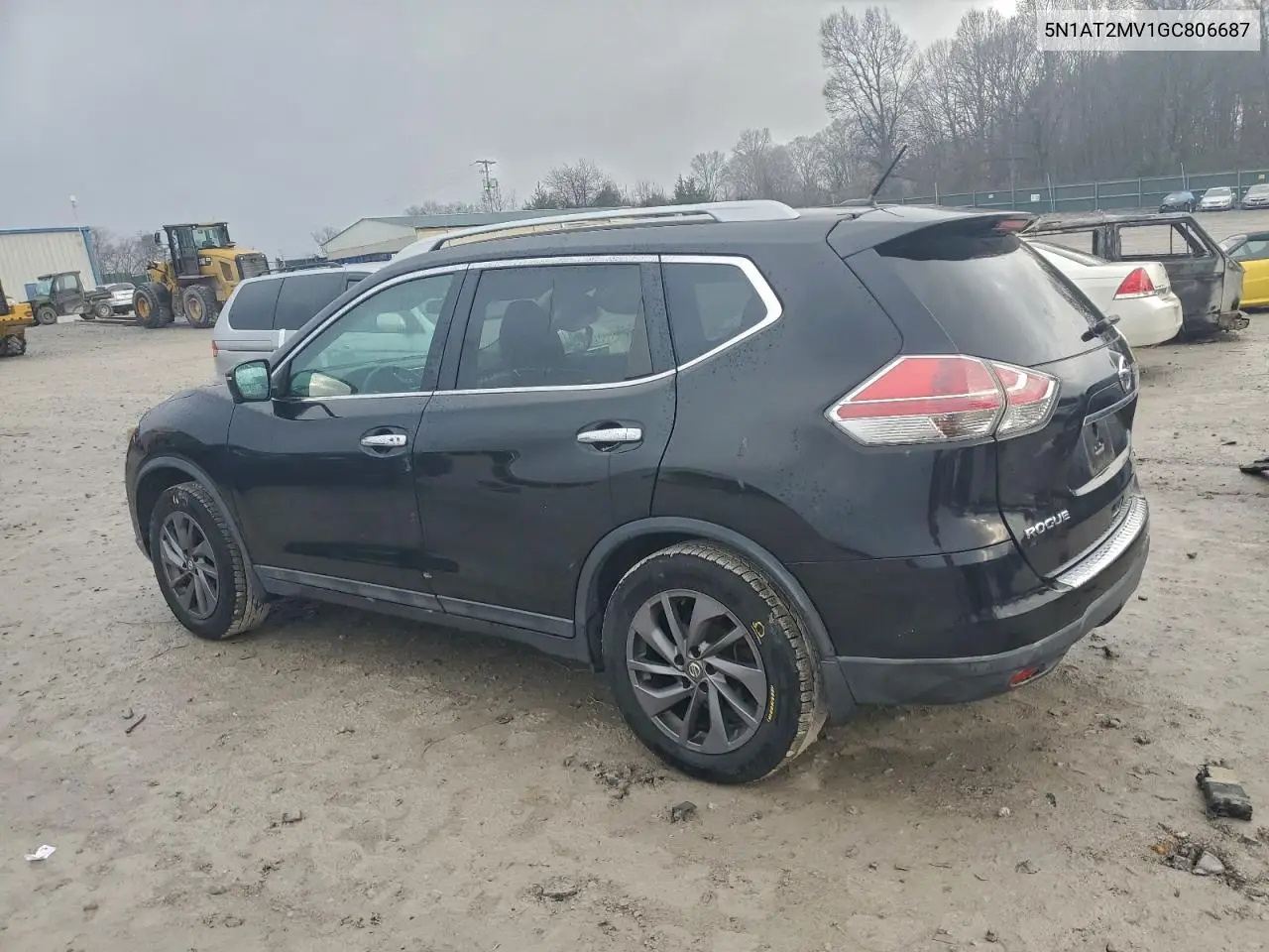 5N1AT2MV1GC806687 2016 Nissan Rogue S