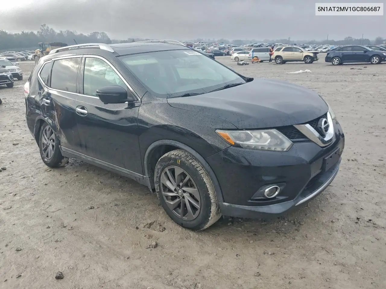 5N1AT2MV1GC806687 2016 Nissan Rogue S