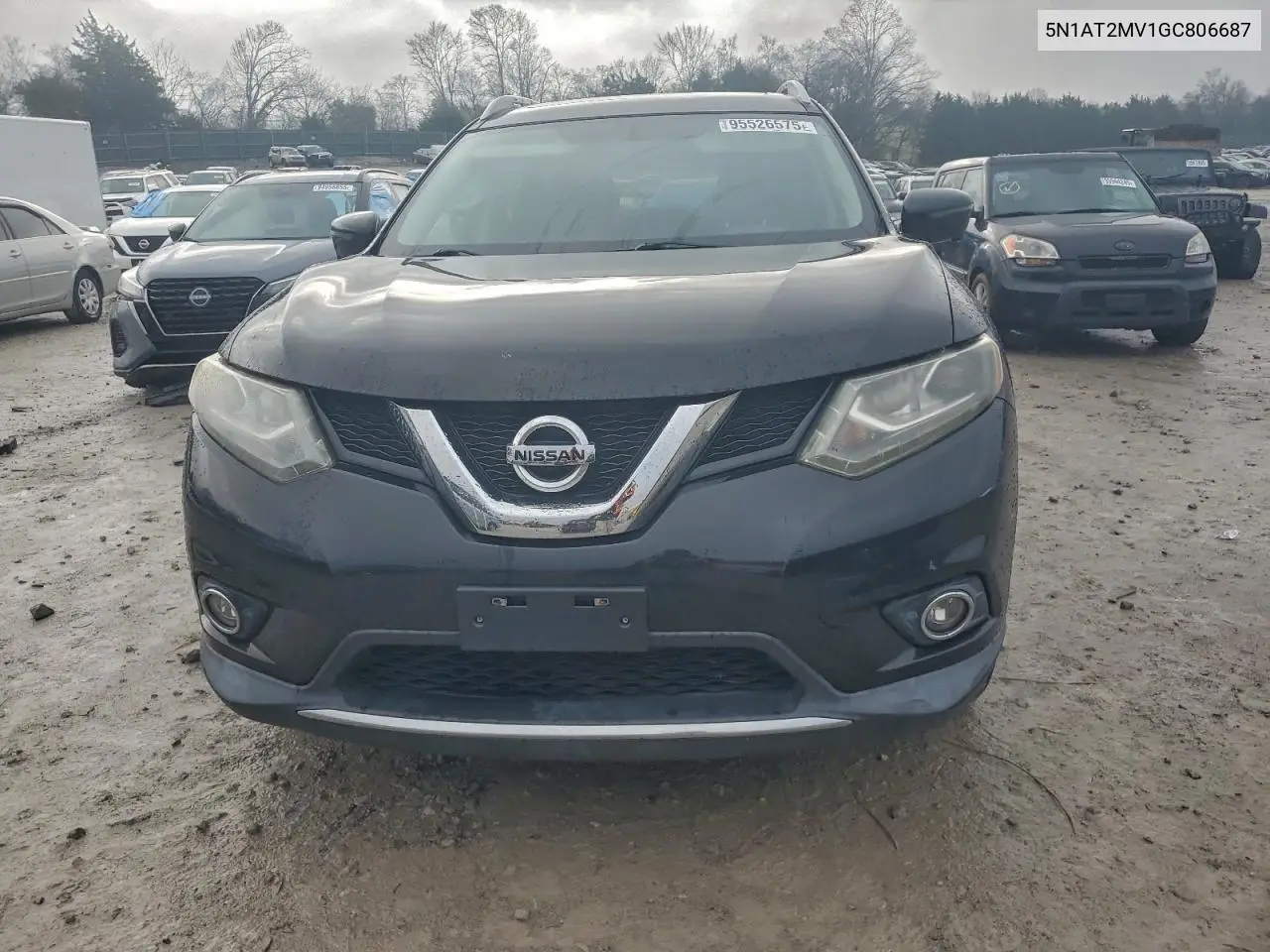 5N1AT2MV1GC806687 2016 Nissan Rogue S