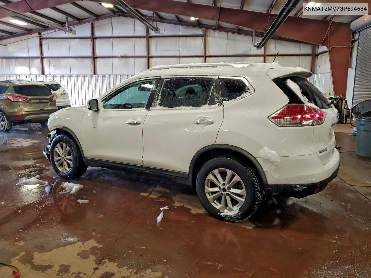 KNMAT2MV7GP694684 2016 Nissan Rogue S