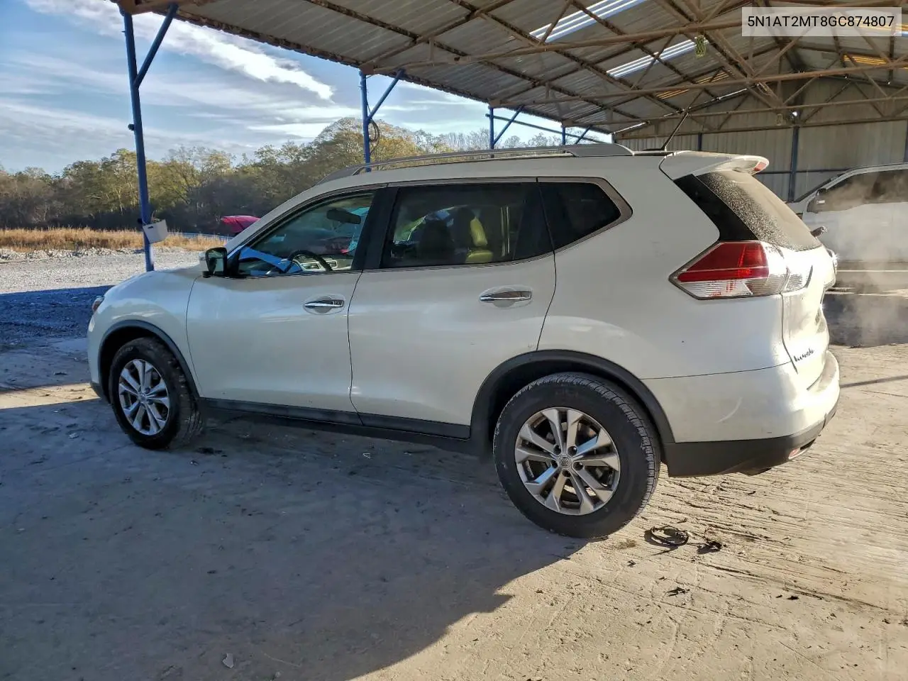 5N1AT2MT8GC874807 2016 Nissan Rogue S