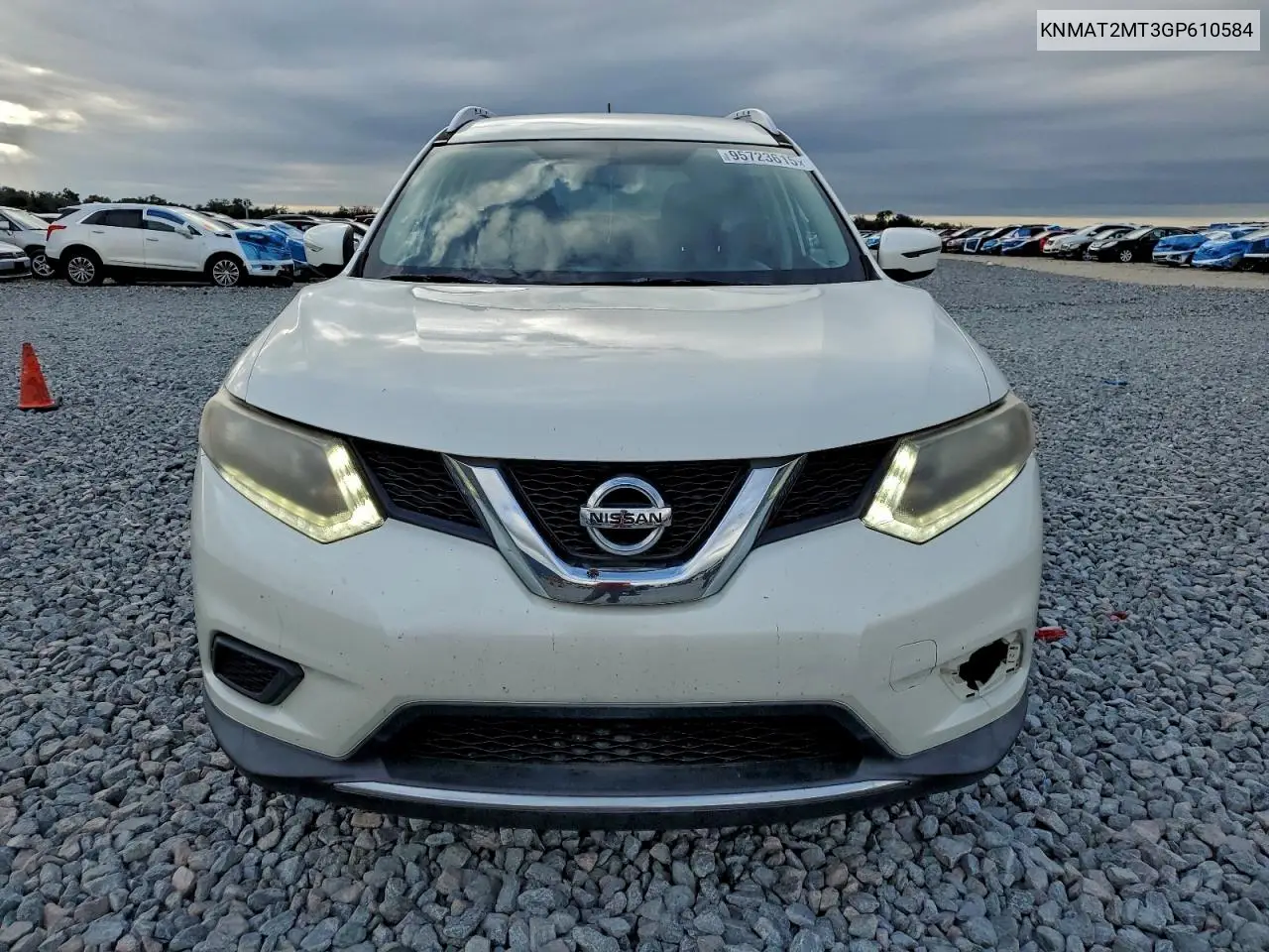 KNMAT2MT3GP610584 2016 Nissan Rogue S