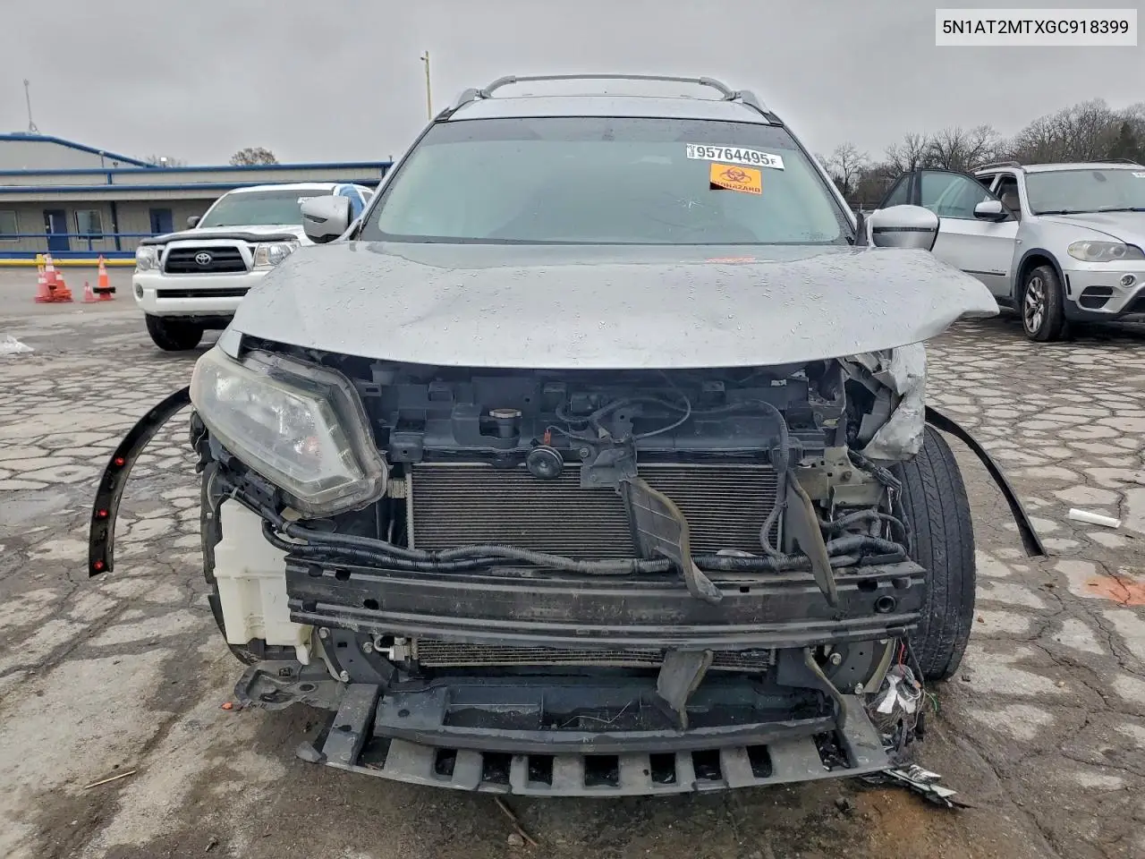 5N1AT2MTXGC918399 2016 Nissan Rogue S
