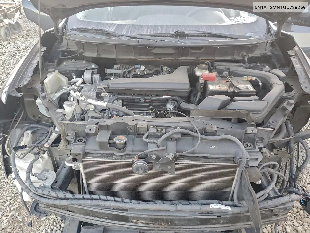 5N1AT2MN1GC738259 2016 Nissan Rogue S