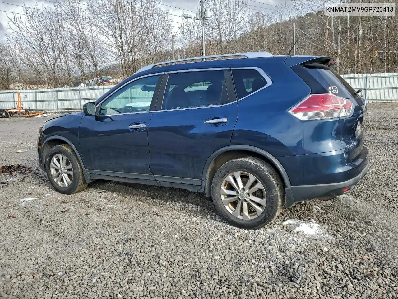 KNMAT2MV9GP720413 2016 Nissan Rogue S