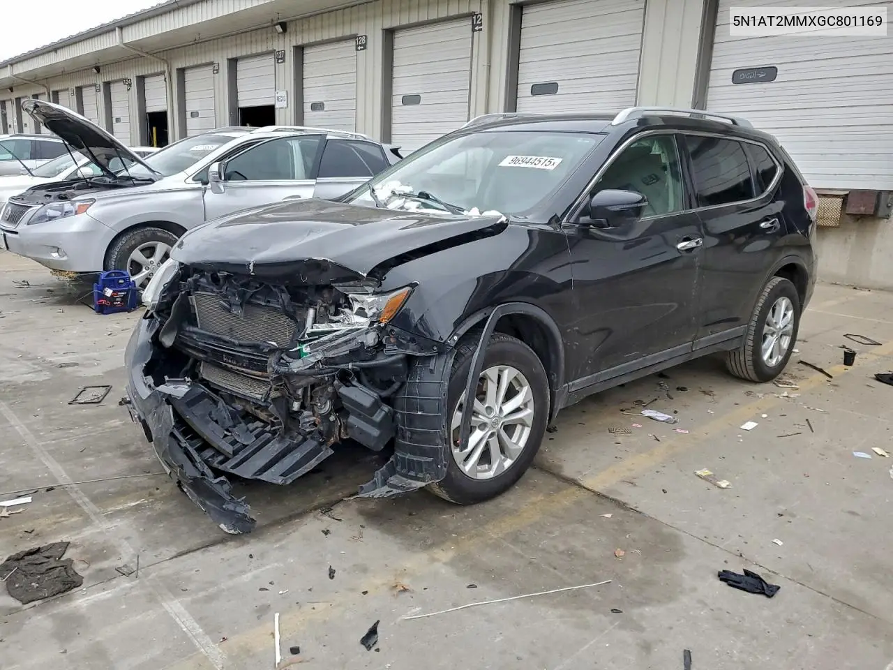 5N1AT2MMXGC801169 2016 Nissan Rogue S