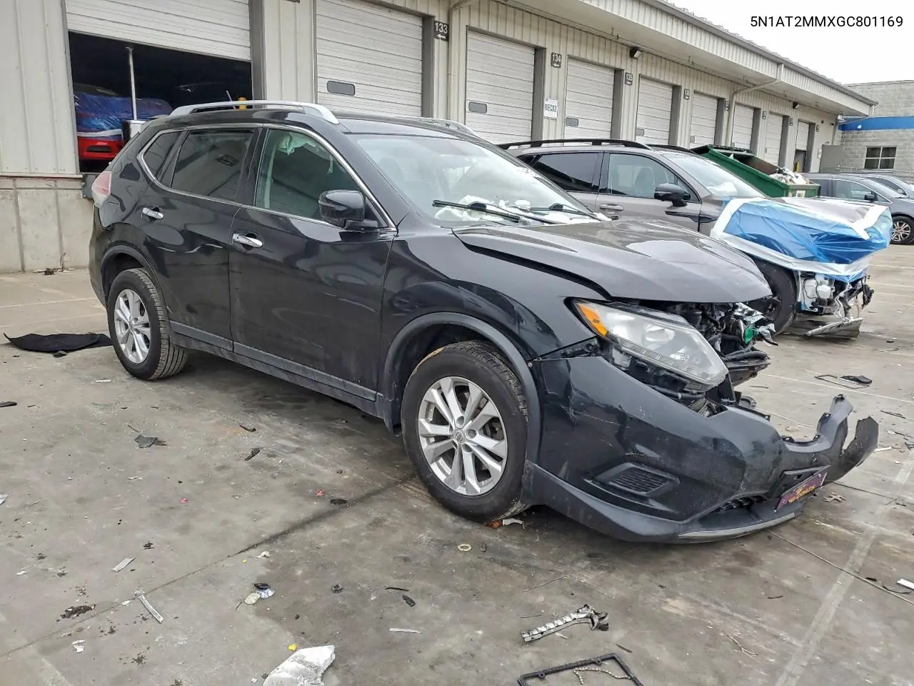 5N1AT2MMXGC801169 2016 Nissan Rogue S