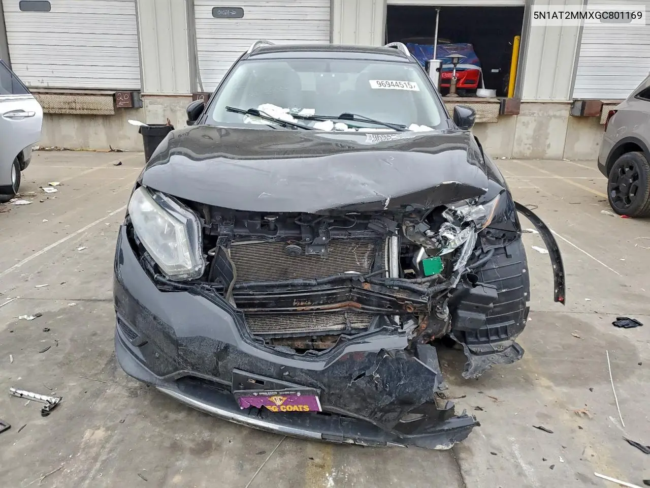 5N1AT2MMXGC801169 2016 Nissan Rogue S