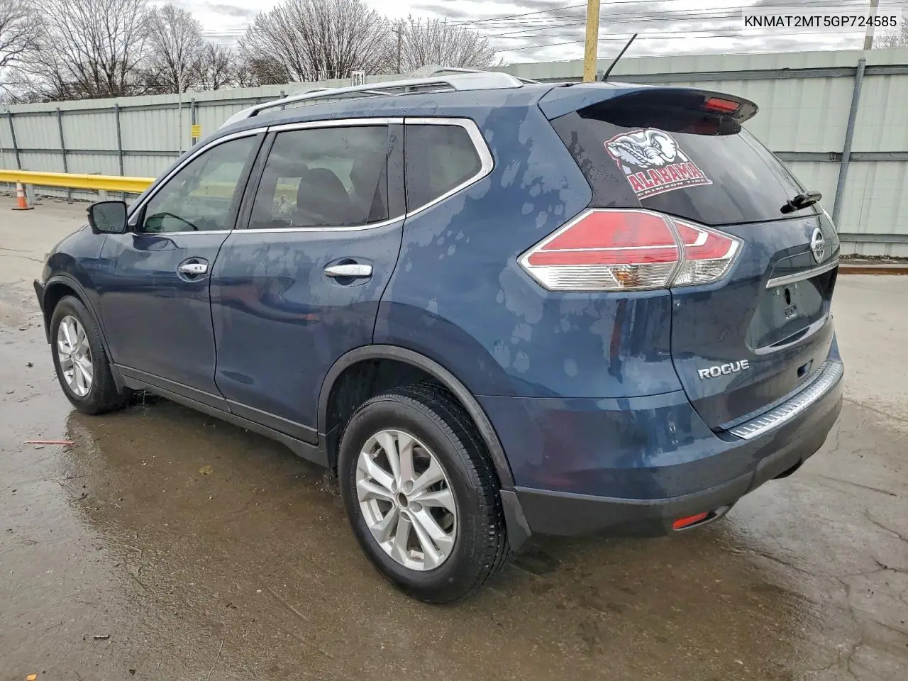 KNMAT2MT5GP724585 2016 Nissan Rogue S