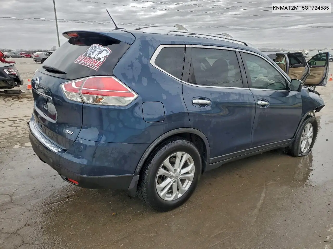 KNMAT2MT5GP724585 2016 Nissan Rogue S