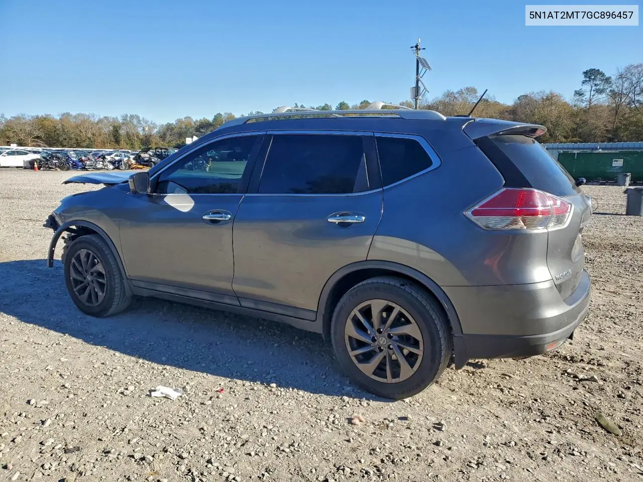 5N1AT2MT7GC896457 2016 Nissan Rogue S