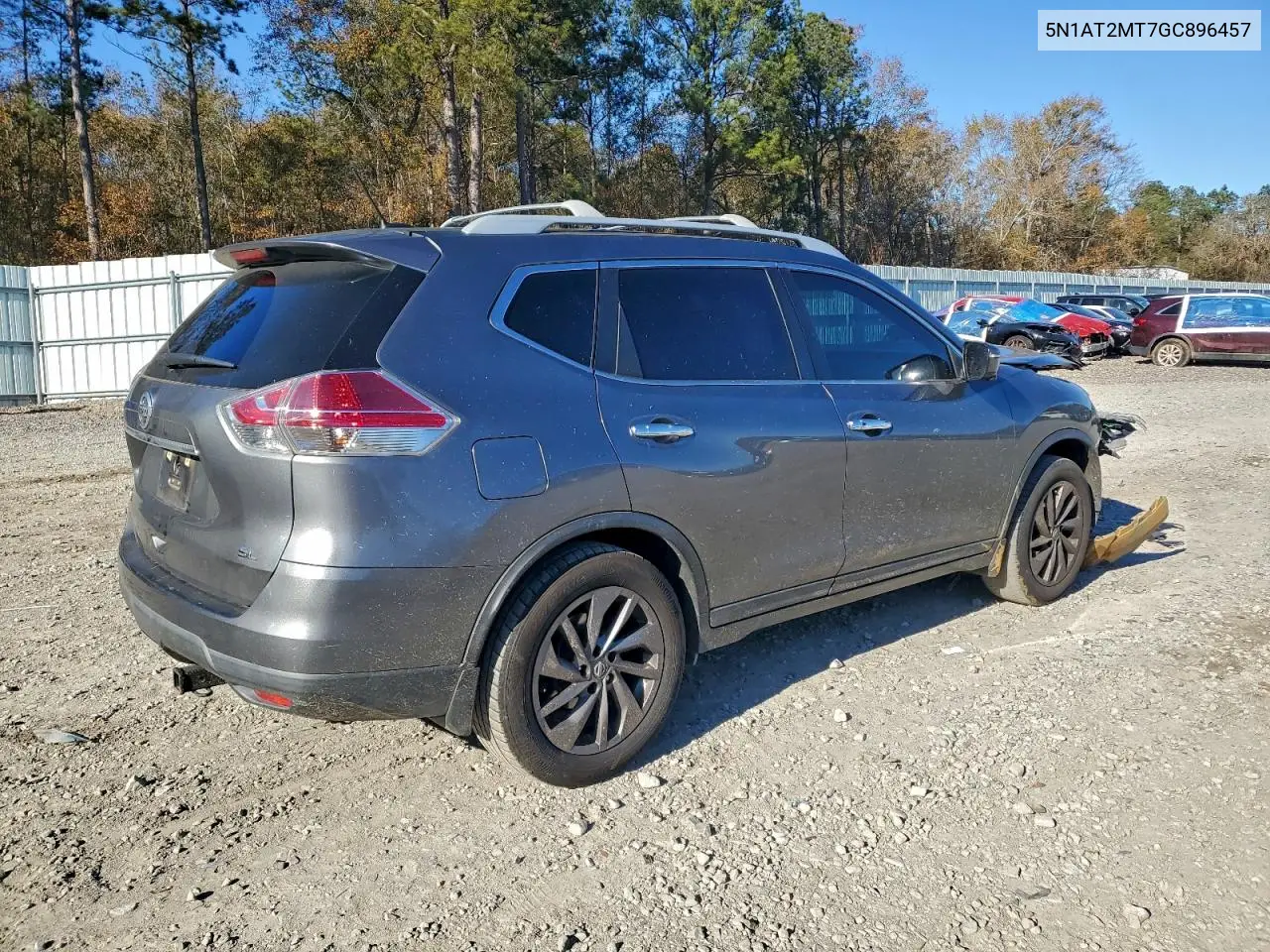 5N1AT2MT7GC896457 2016 Nissan Rogue S
