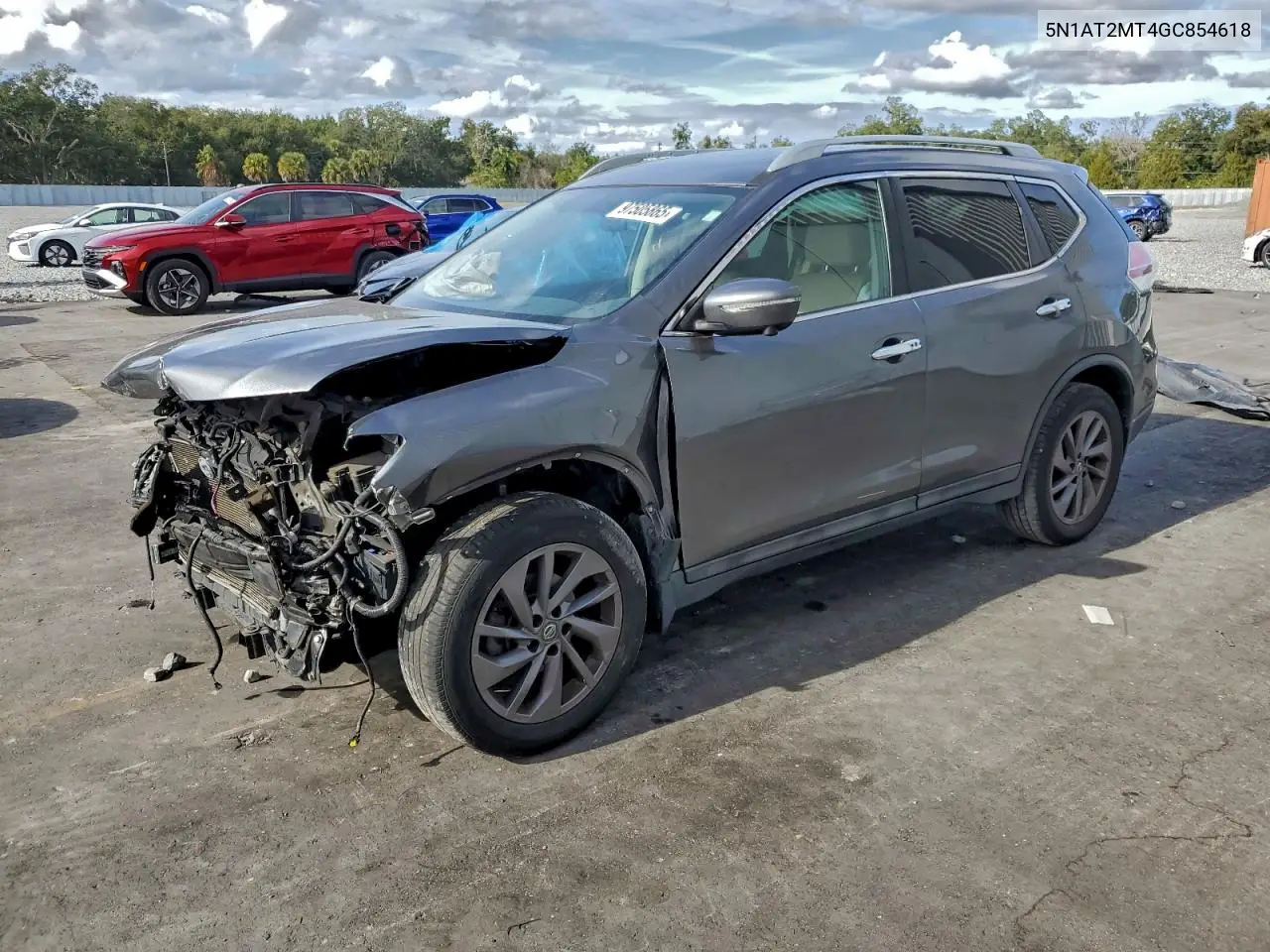 5N1AT2MT4GC854618 2016 Nissan Rogue S