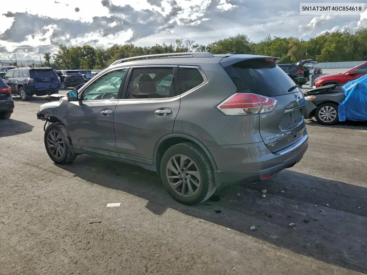 5N1AT2MT4GC854618 2016 Nissan Rogue S