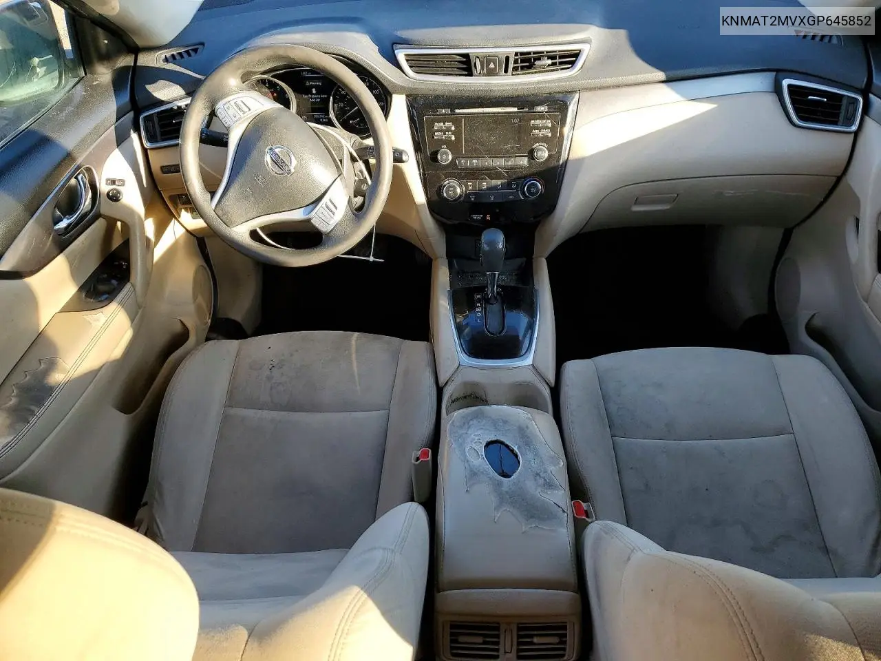 KNMAT2MVXGP645852 2016 Nissan Rogue S