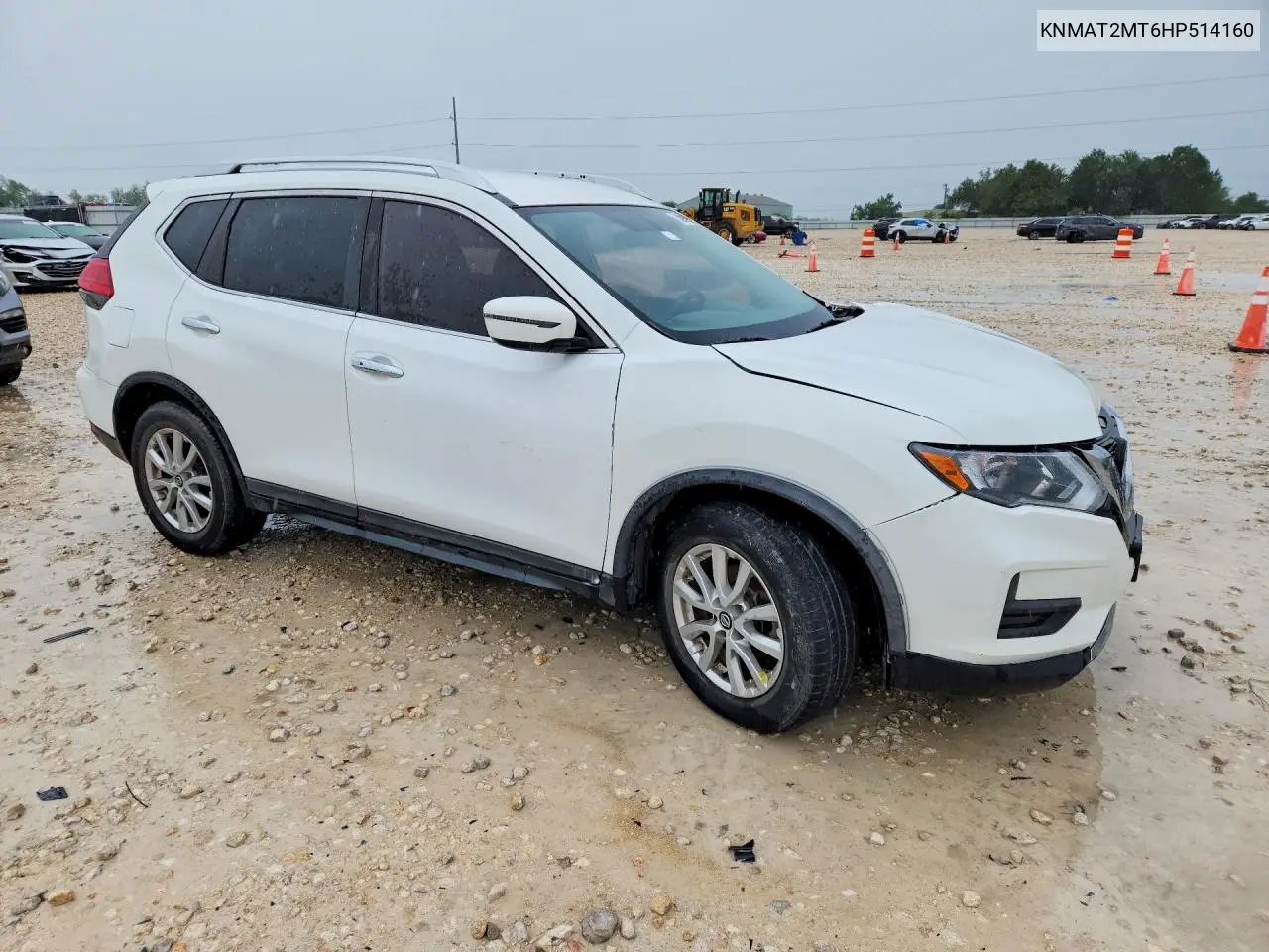 KNMAT2MT6HP514160 2017 Nissan Rogue Sv