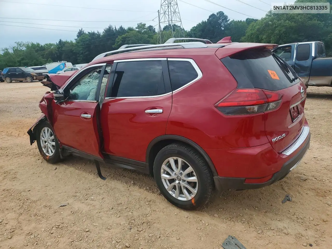 5N1AT2MV3HC813335 2017 Nissan Rogue Sv