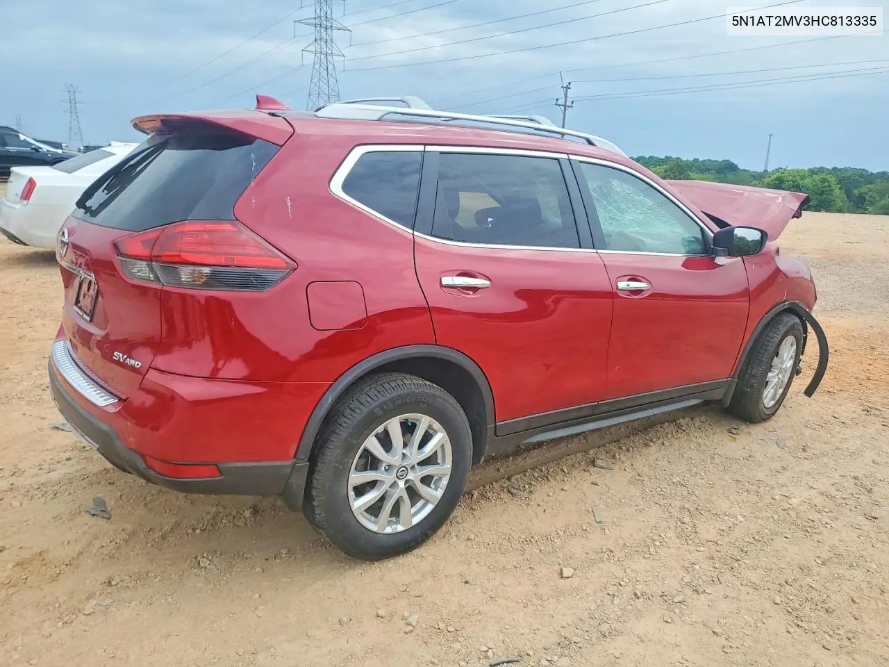 5N1AT2MV3HC813335 2017 Nissan Rogue Sv