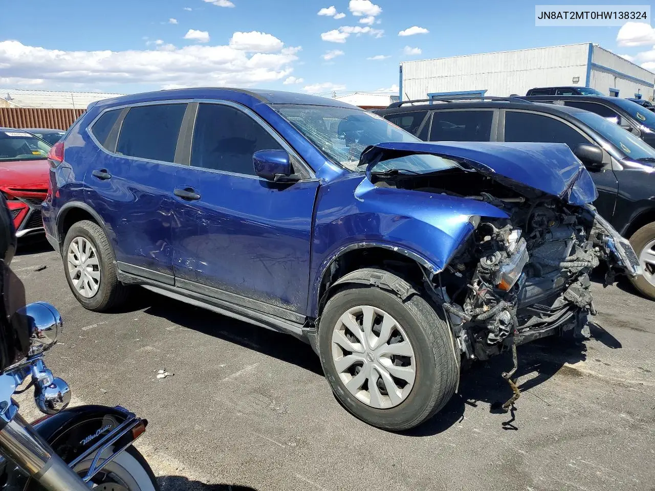 JN8AT2MT0HW138324 2017 Nissan Rogue S