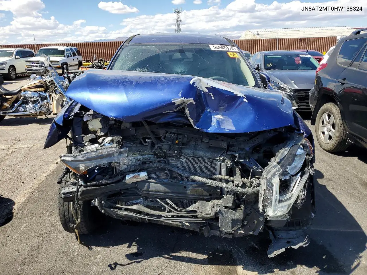 JN8AT2MT0HW138324 2017 Nissan Rogue S