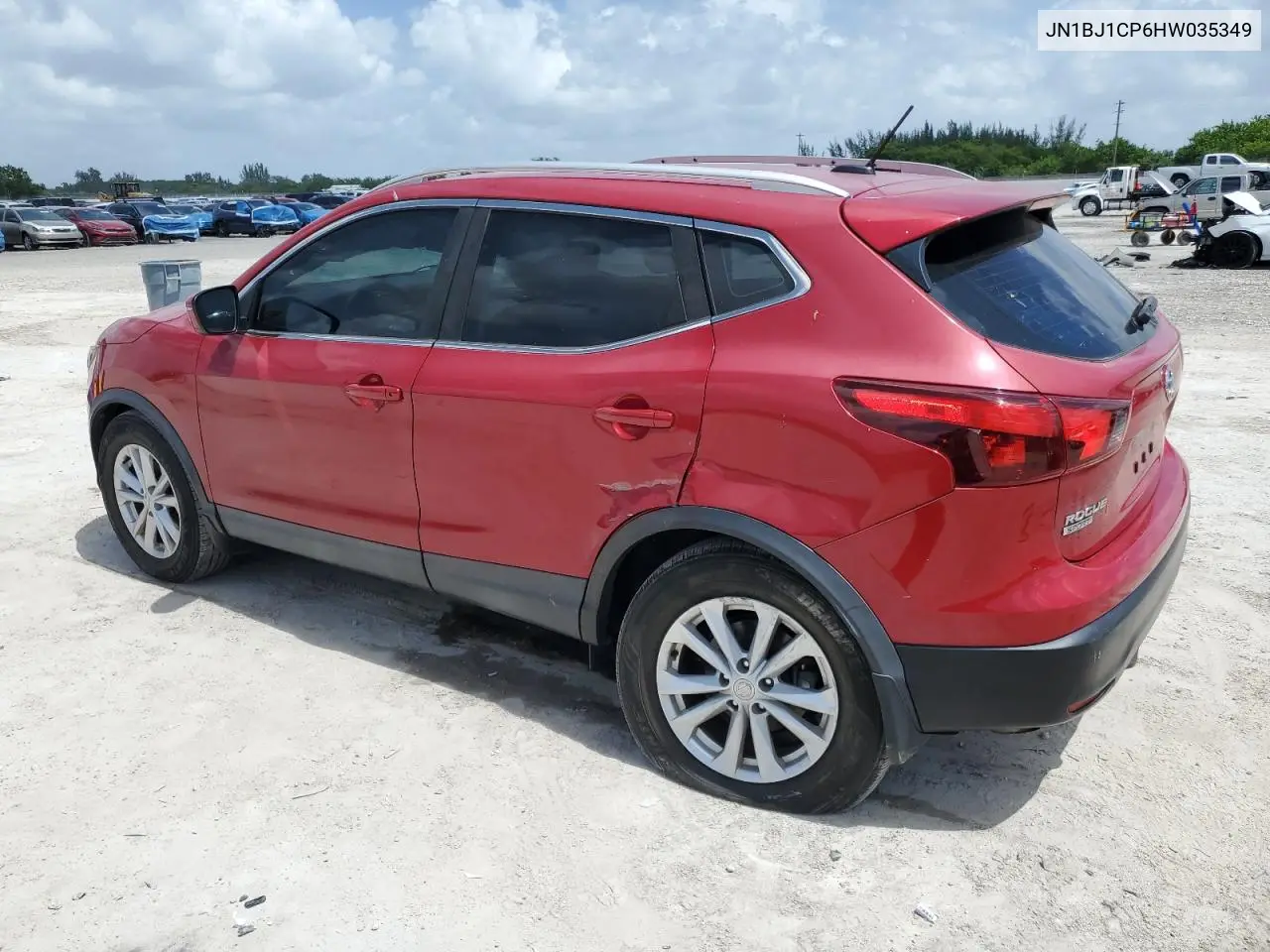 JN1BJ1CP6HW035349 2017 Nissan Rogue Sport S