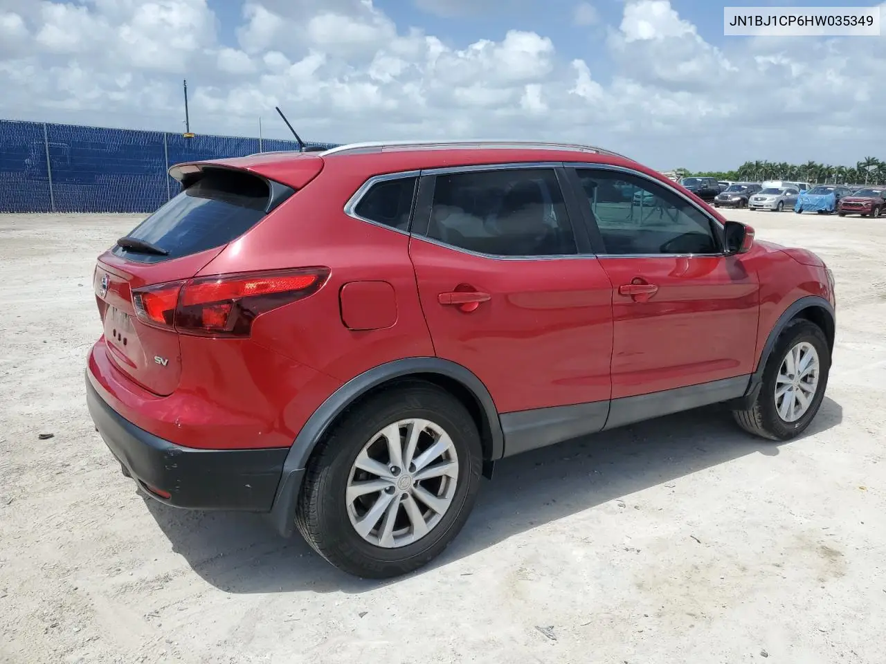 JN1BJ1CP6HW035349 2017 Nissan Rogue Sport S