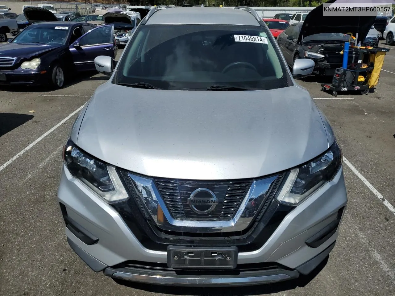 2017 Nissan Rogue S VIN: KNMAT2MT3HP600557 Lot: 71845814