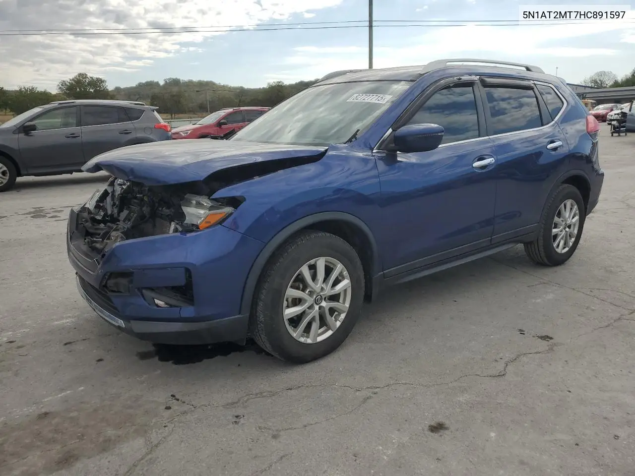 5N1AT2MT7HC891597 2017 Nissan Rogue S