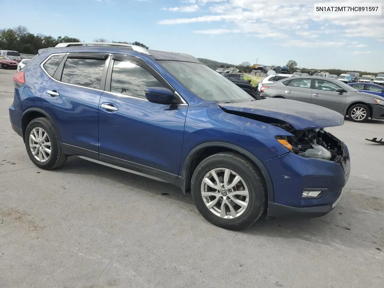 5N1AT2MT7HC891597 2017 Nissan Rogue S