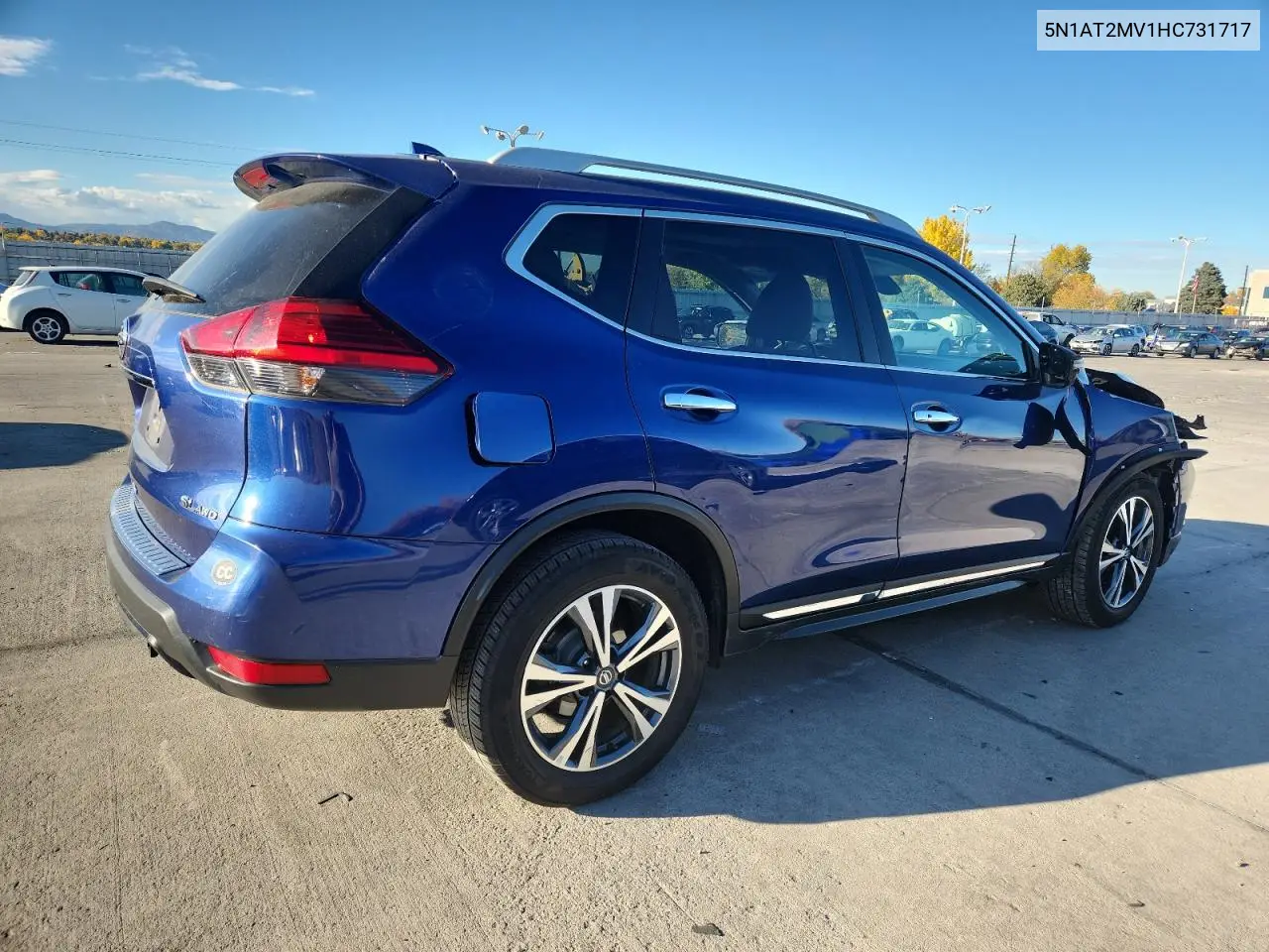 5N1AT2MV1HC731717 2017 Nissan Rogue Sv