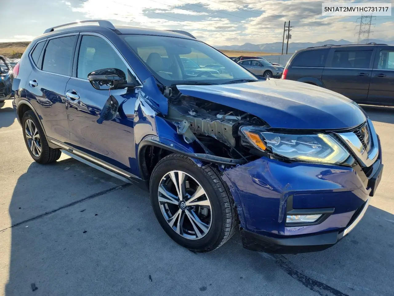 5N1AT2MV1HC731717 2017 Nissan Rogue Sv