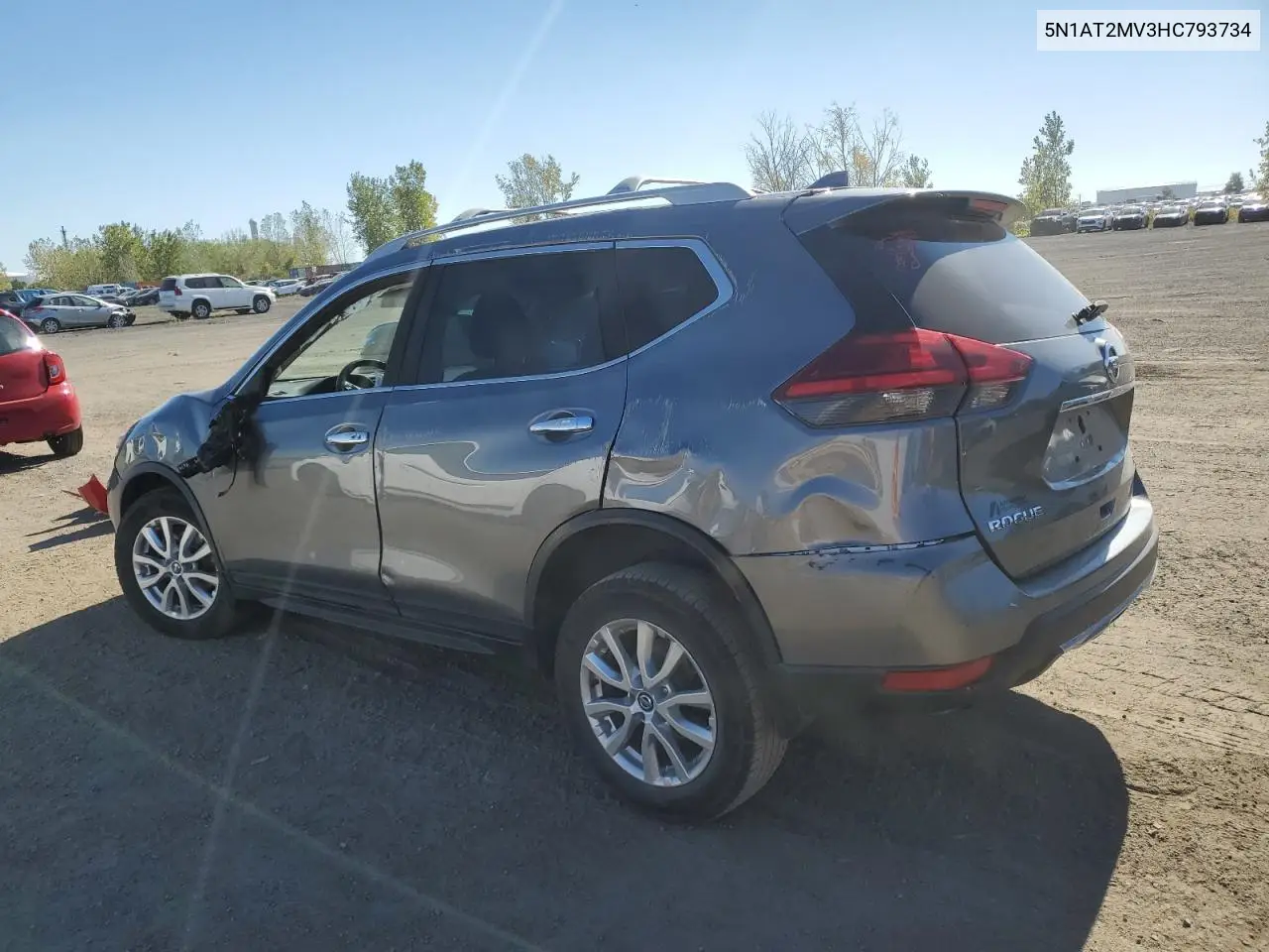 5N1AT2MV3HC793734 2017 Nissan Rogue Sv