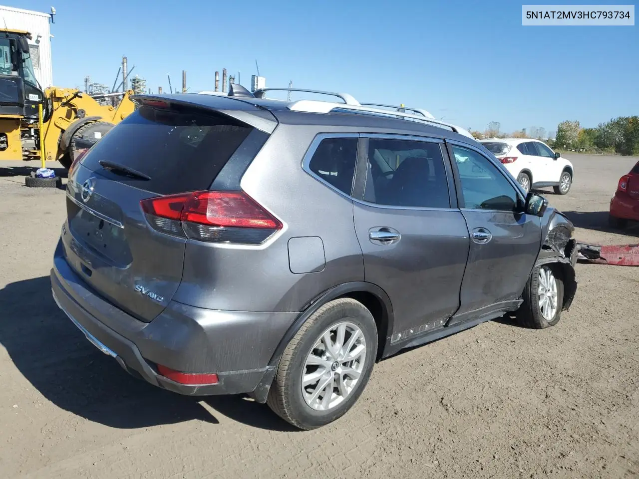 5N1AT2MV3HC793734 2017 Nissan Rogue Sv