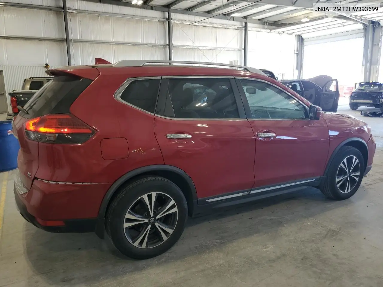 JN8AT2MT2HW393699 2017 Nissan Rogue S