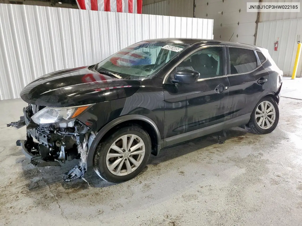 JN1BJ1CP3HW022185 2017 Nissan Rogue Sport S