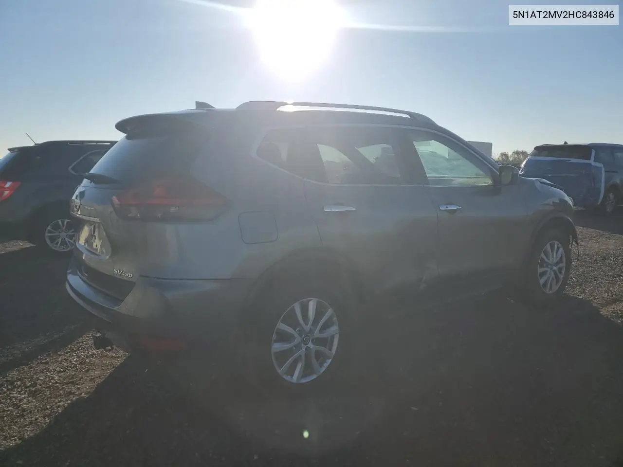 5N1AT2MV2HC843846 2017 Nissan Rogue Sv
