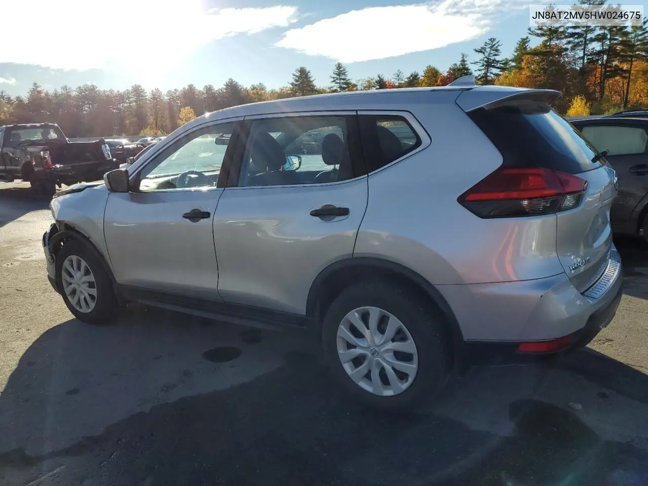 JN8AT2MV5HW024675 2017 Nissan Rogue S