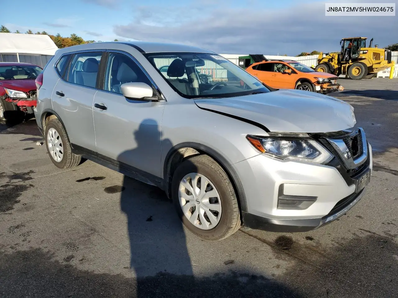 JN8AT2MV5HW024675 2017 Nissan Rogue S
