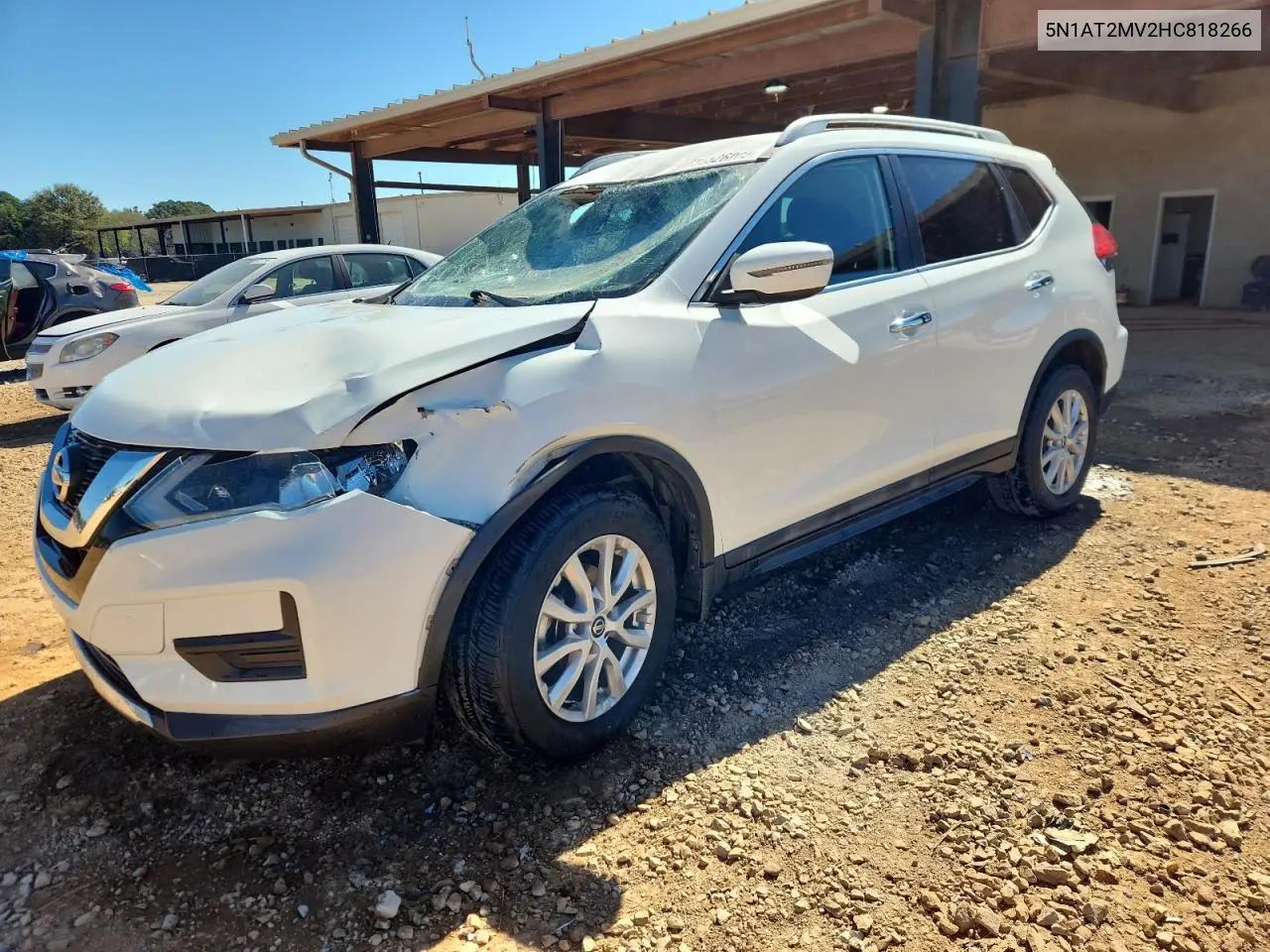 5N1AT2MV2HC818266 2017 Nissan Rogue Sv