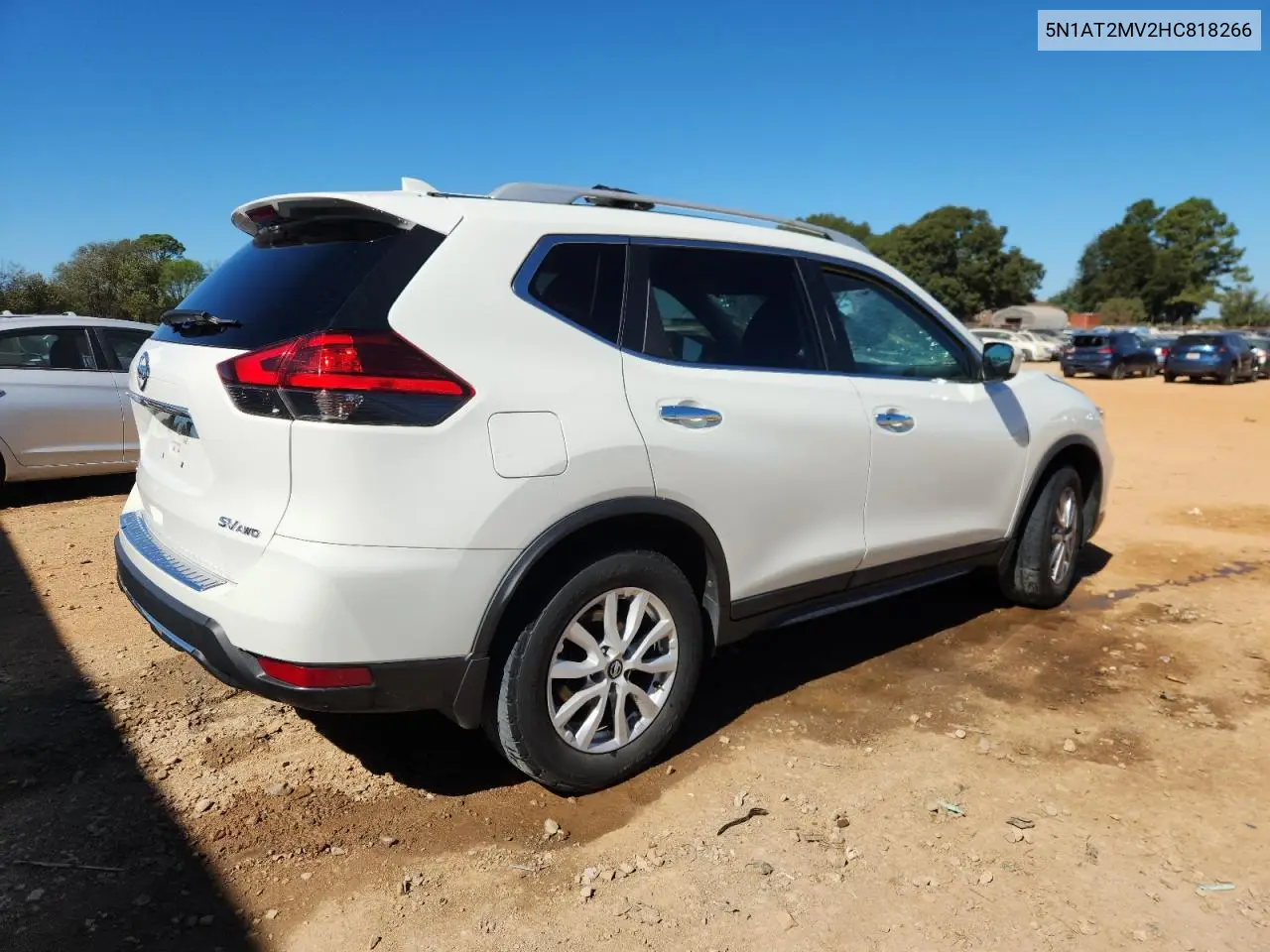 5N1AT2MV2HC818266 2017 Nissan Rogue Sv