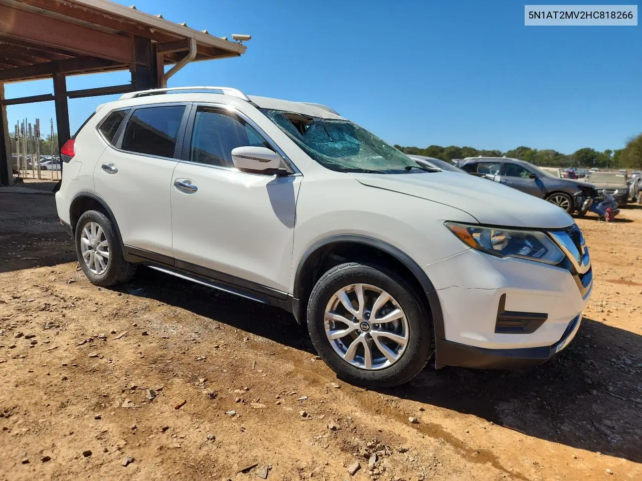 5N1AT2MV2HC818266 2017 Nissan Rogue Sv