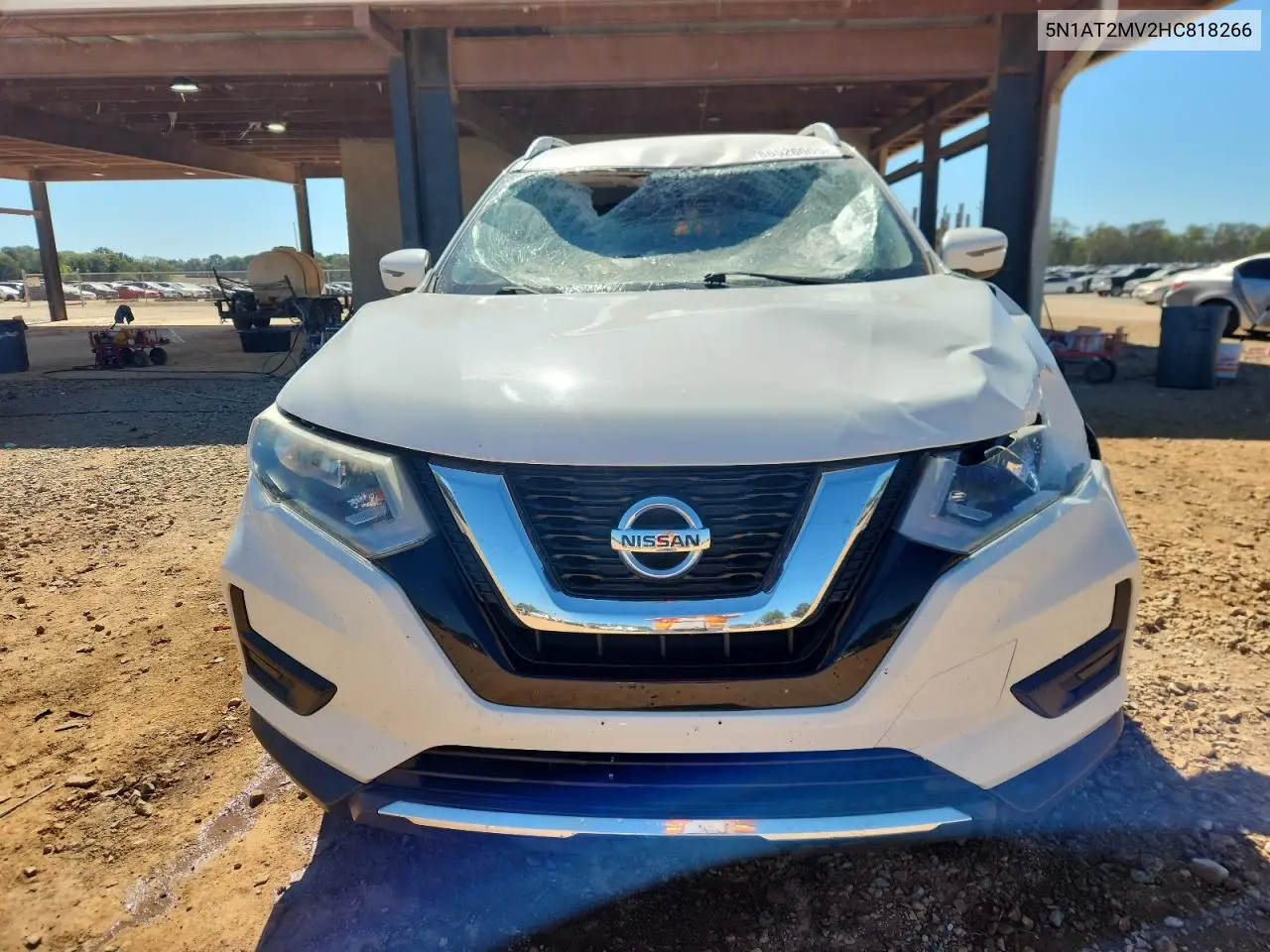 5N1AT2MV2HC818266 2017 Nissan Rogue Sv