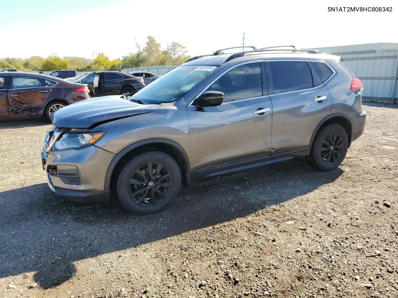 5N1AT2MV8HC808342 2017 Nissan Rogue Sv
