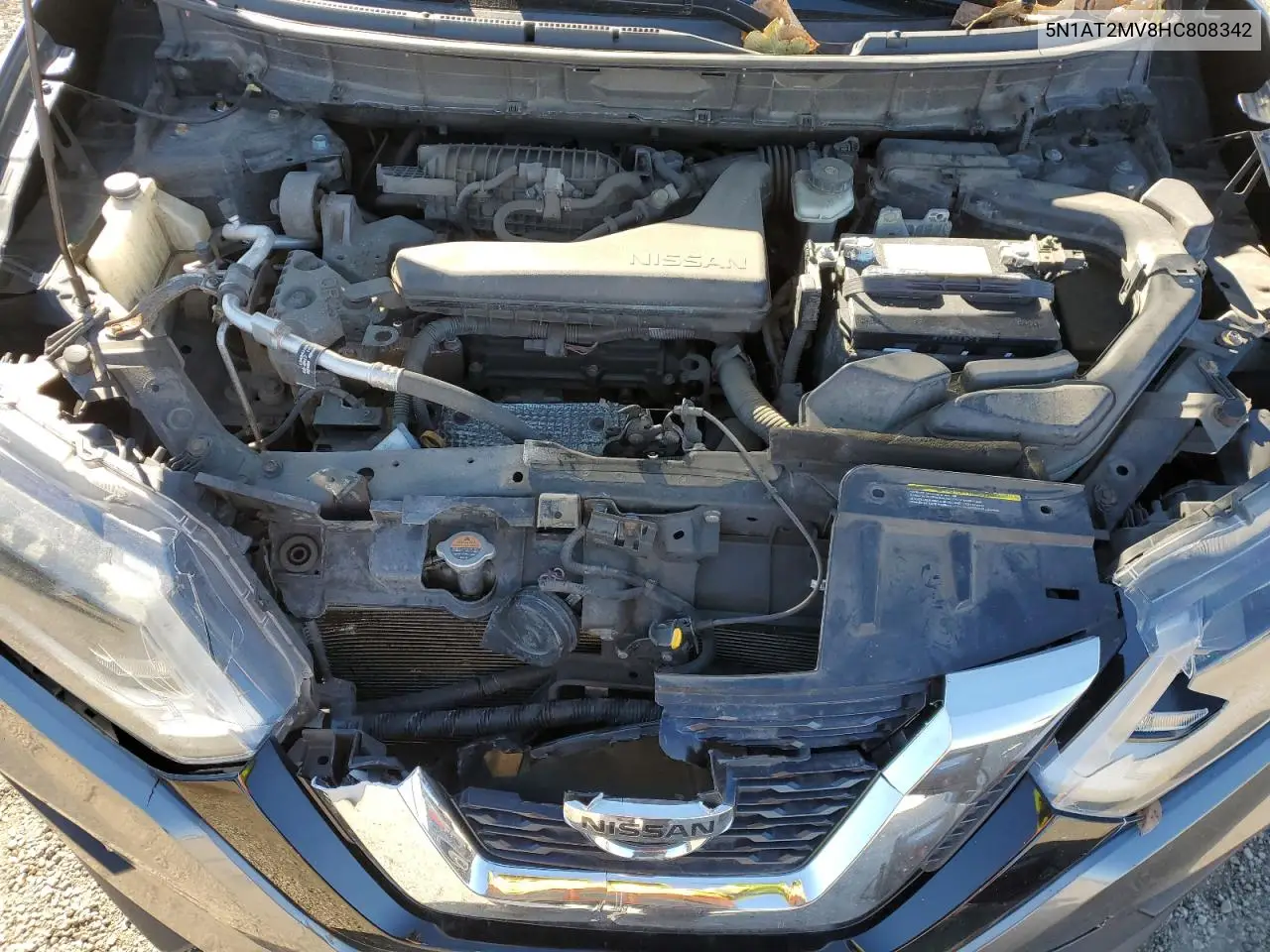 5N1AT2MV8HC808342 2017 Nissan Rogue Sv