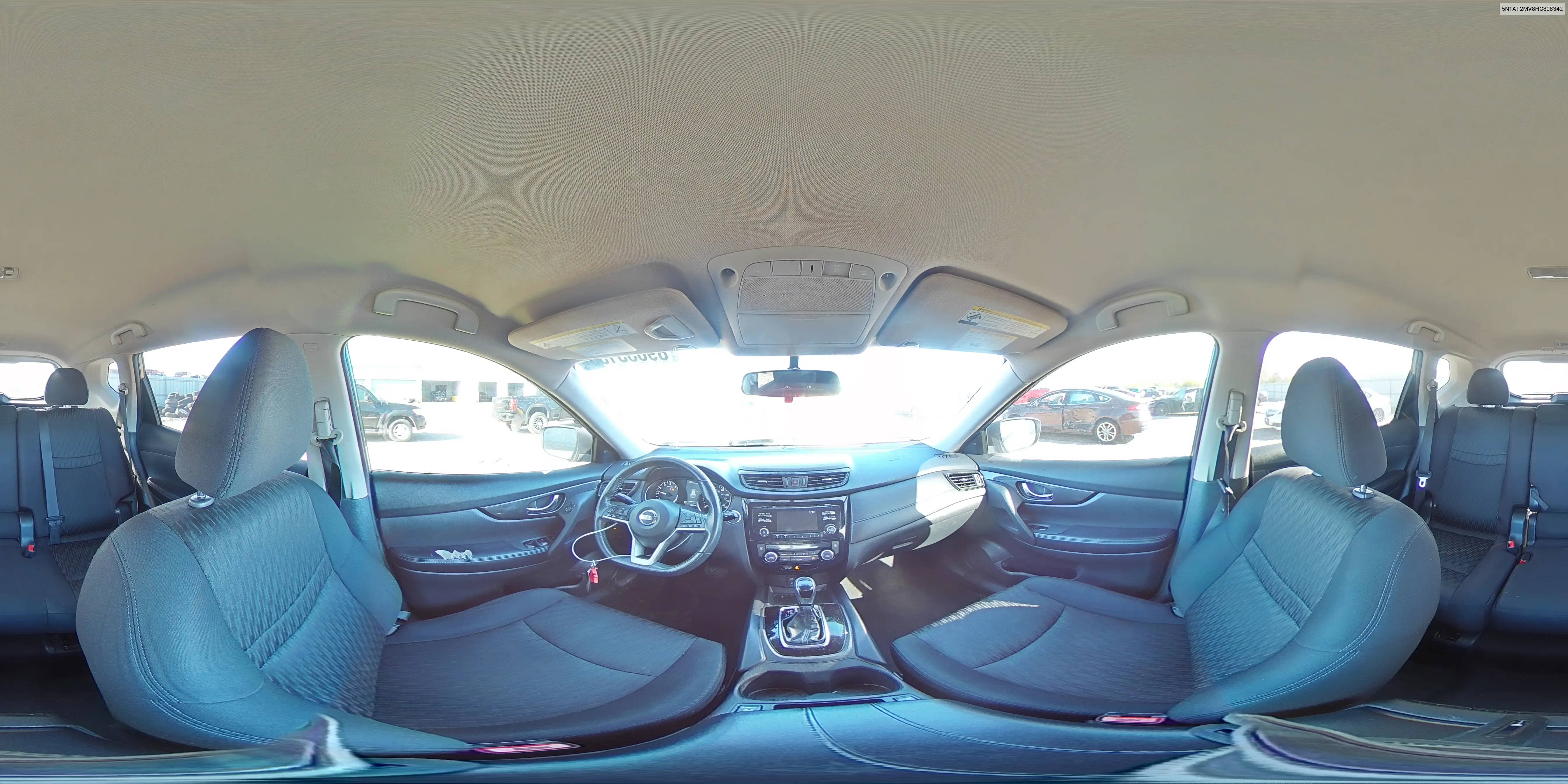 5N1AT2MV8HC808342 2017 Nissan Rogue Sv
