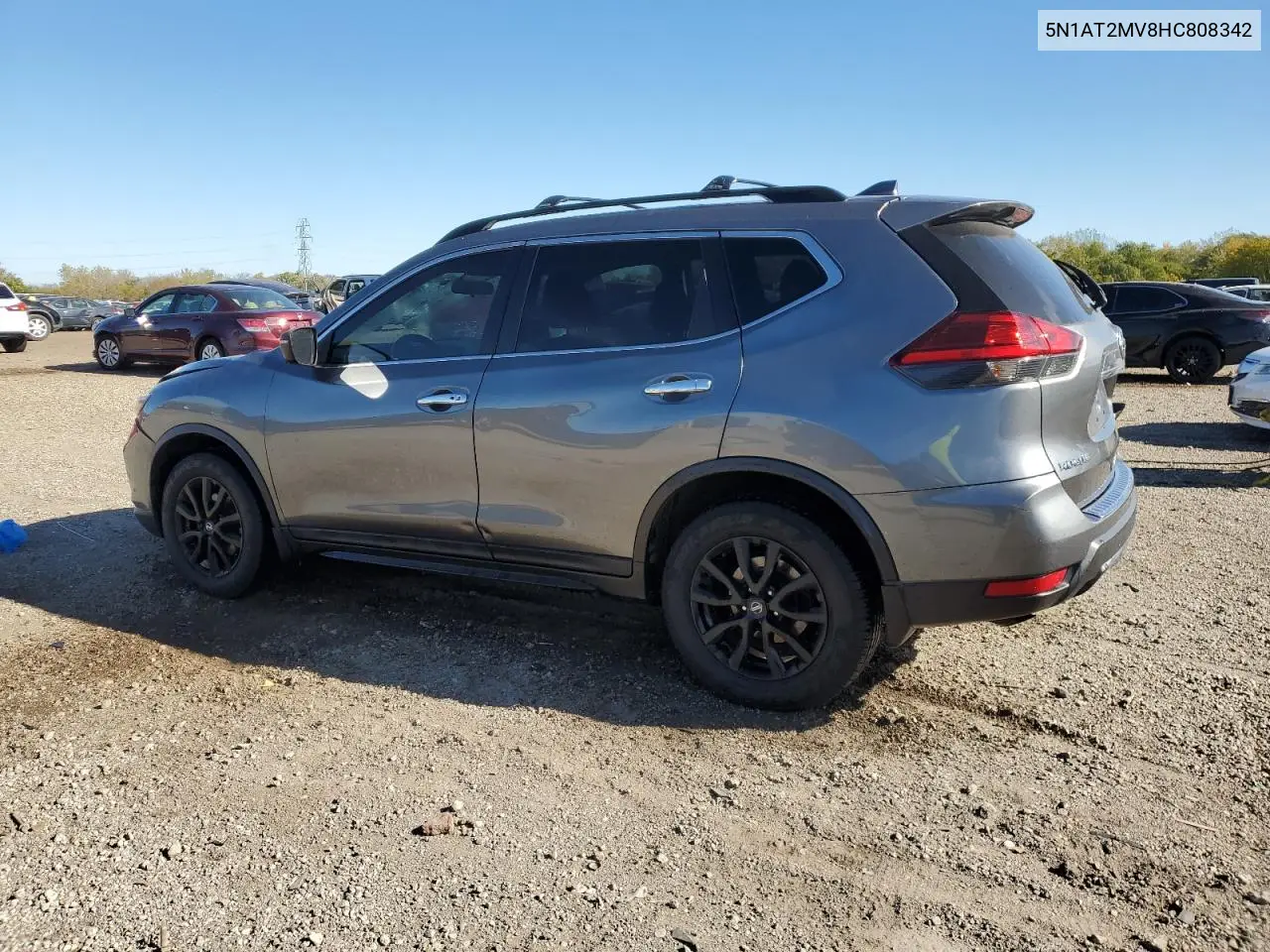 5N1AT2MV8HC808342 2017 Nissan Rogue Sv