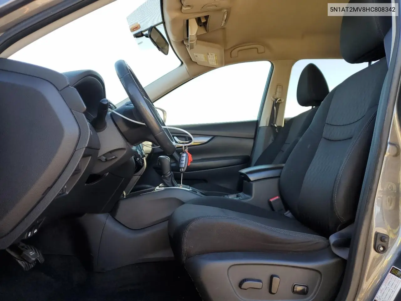 5N1AT2MV8HC808342 2017 Nissan Rogue Sv