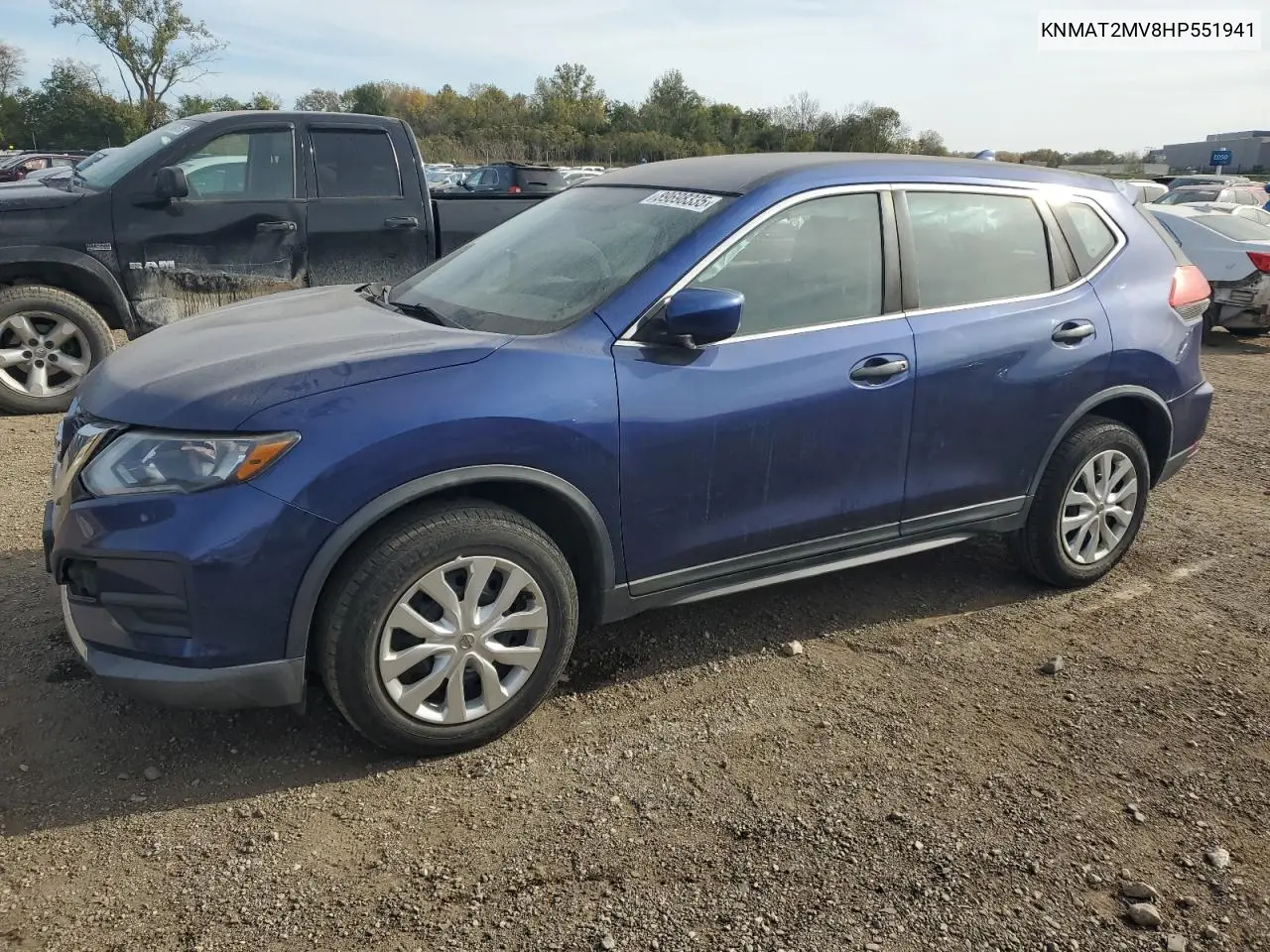 KNMAT2MV8HP551941 2017 Nissan Rogue S